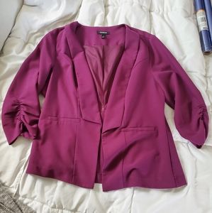 Torrid magenta blazer